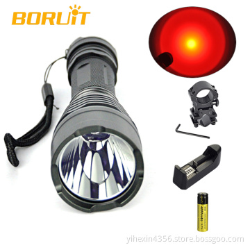 Boruit Powerful Tactical Hunting LED Torch Llight B58U